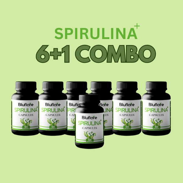 SPIRULINA+ CAPSULES COMBO (6+1)