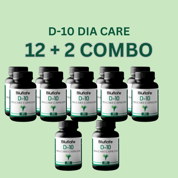 D-10 DIA- CARE CAPSULES COMBO  (12+2)