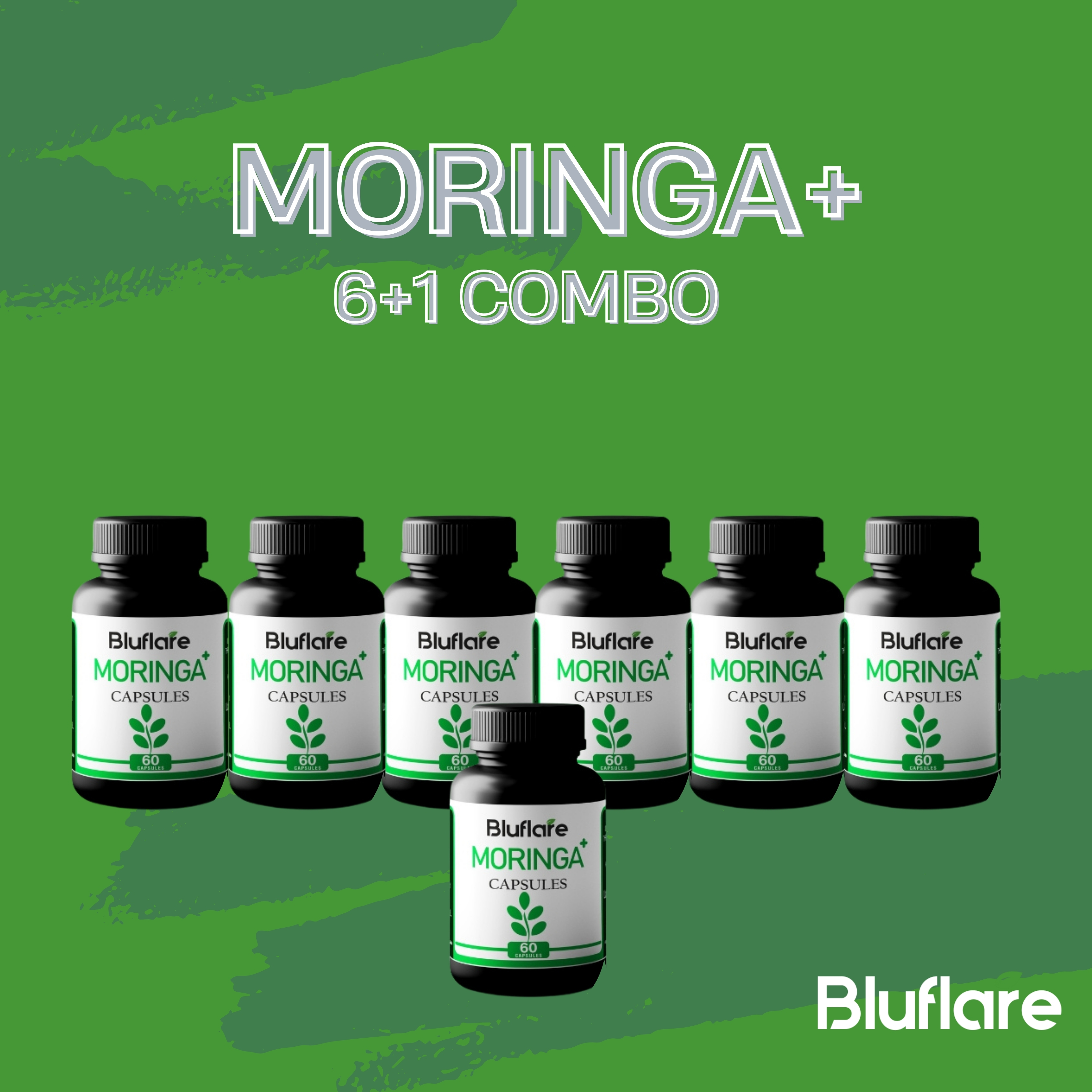 MORINGA+ CAPSULES COMBO (6+1)