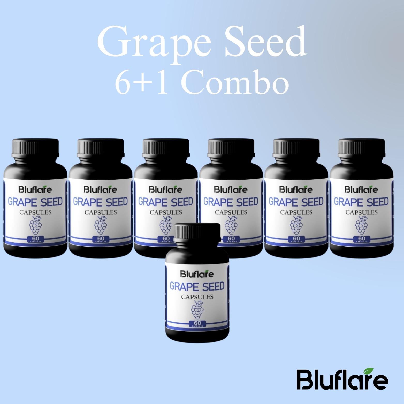 GRAPE SEED+ CAPSULES COMBO (6+1)