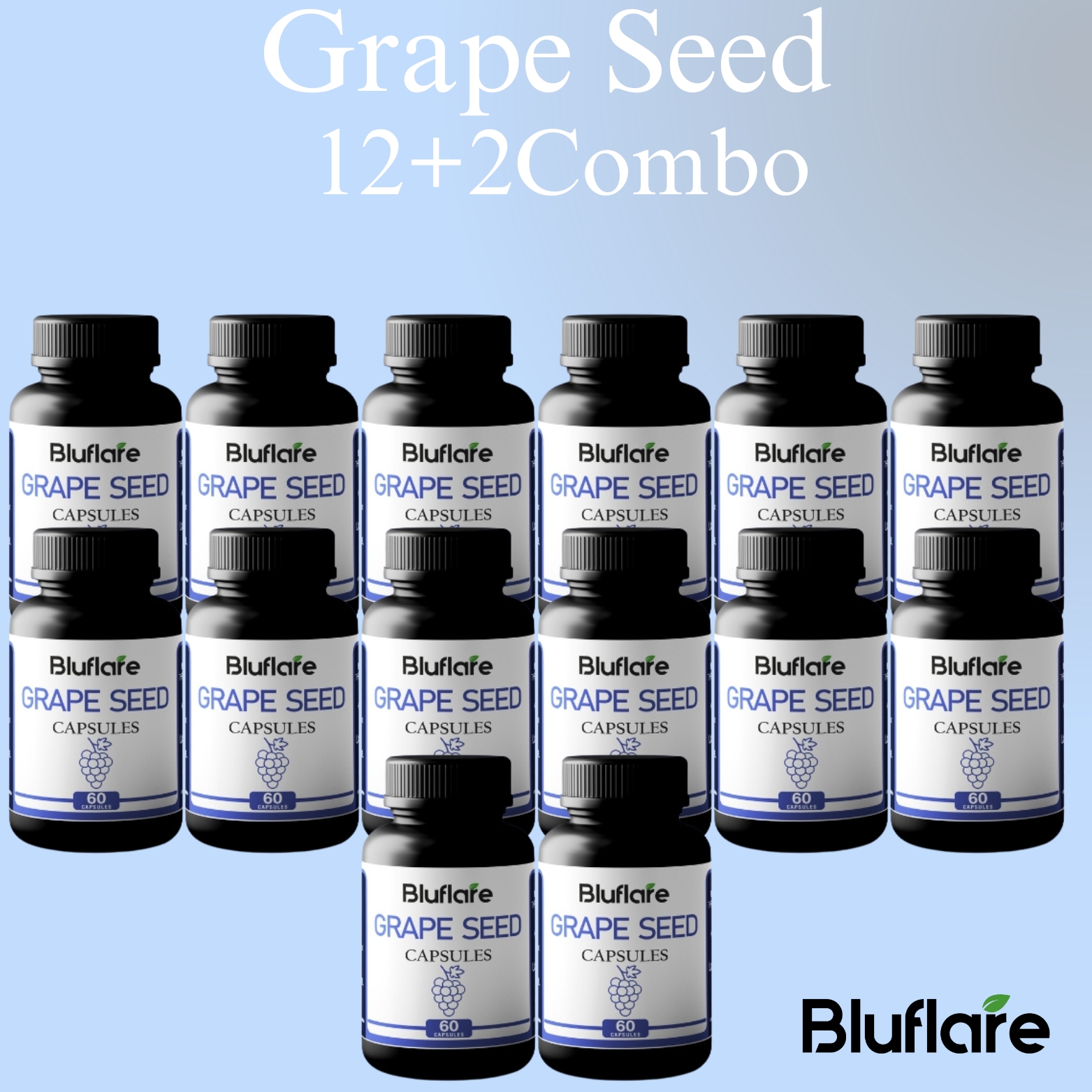 GRAPE SEED+ CAPSULES COMBO (12+2)