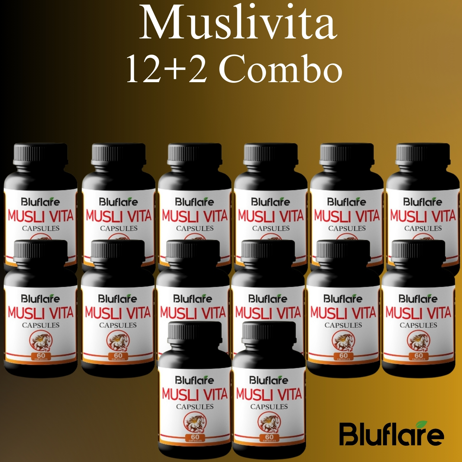 MUSLI VITA CAPSULES COMBO  (12+2)