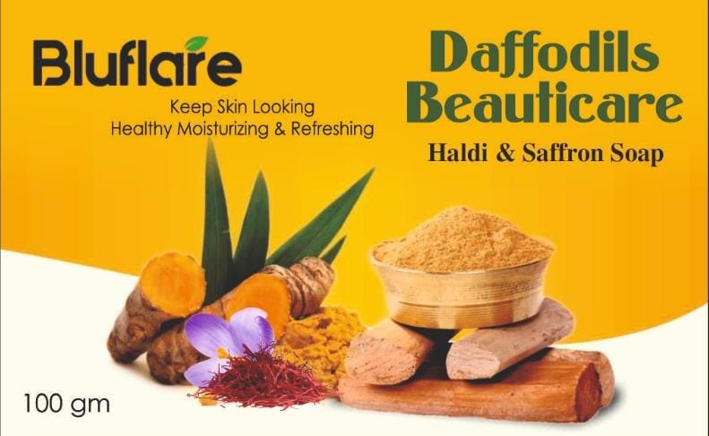 DAFFODILS BEAUTICARE HALDI & SAFFRON SOAP (10 NOS )