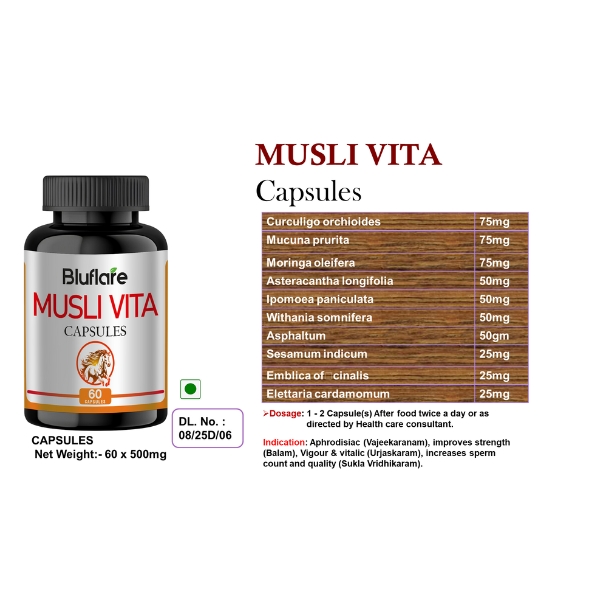 MUSLI VITA CAPSULES 60N