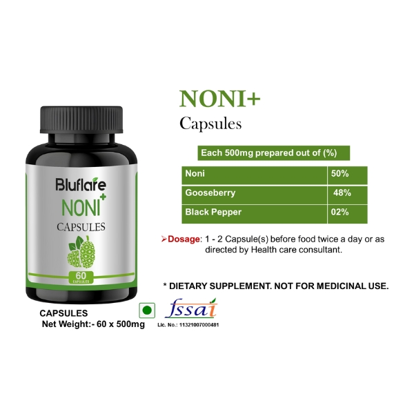 NONI+ CAPSULES 60N