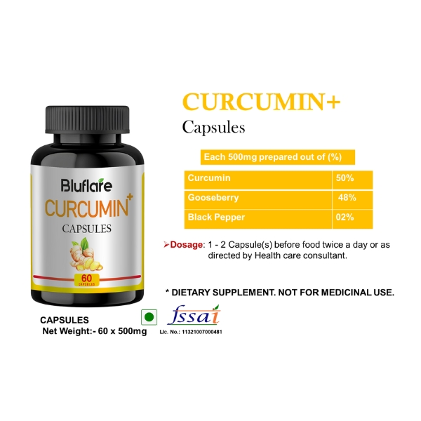 CURCUMIN+ CAPSULES 60N